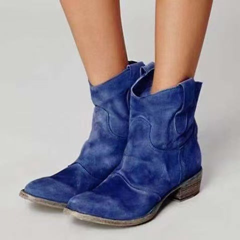 Cienna Chic Western Ankle Boots for Daily Style