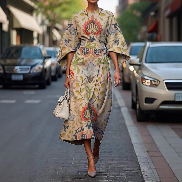 Melody Chic Round Neck Dress