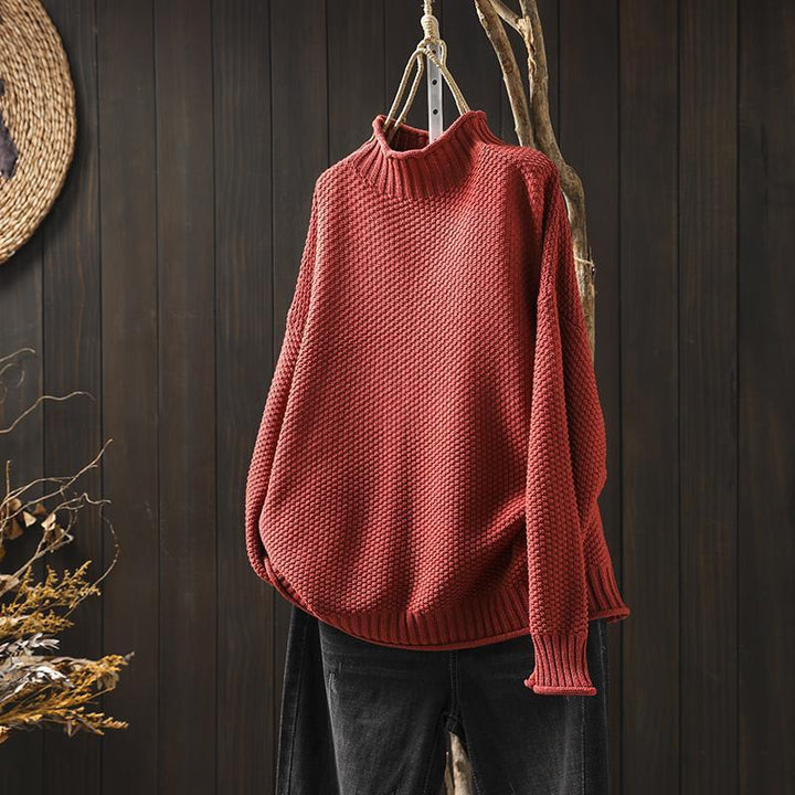 Jolene Classic Knitted Sweater for Effortless Cozy Style