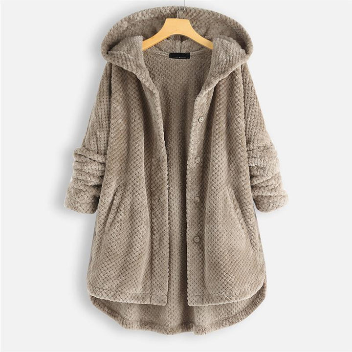Cameron Elegant Fleece Coat for Winter Chic