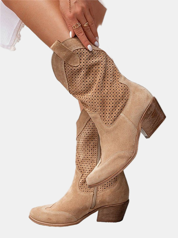 Piper Cutout Ankle Boots