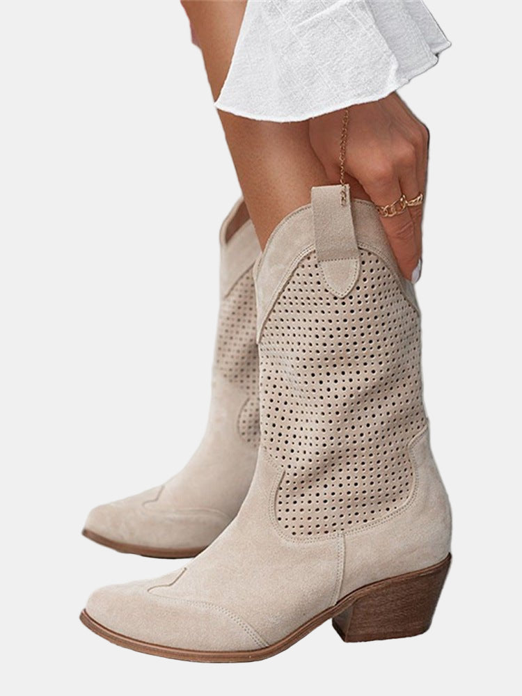 Piper Cutout Ankle Boots