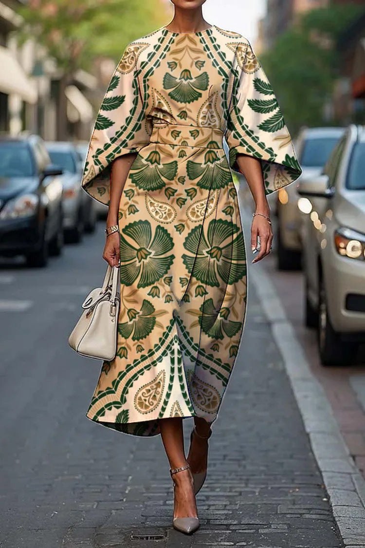 Melody Chic Round Neck Dress