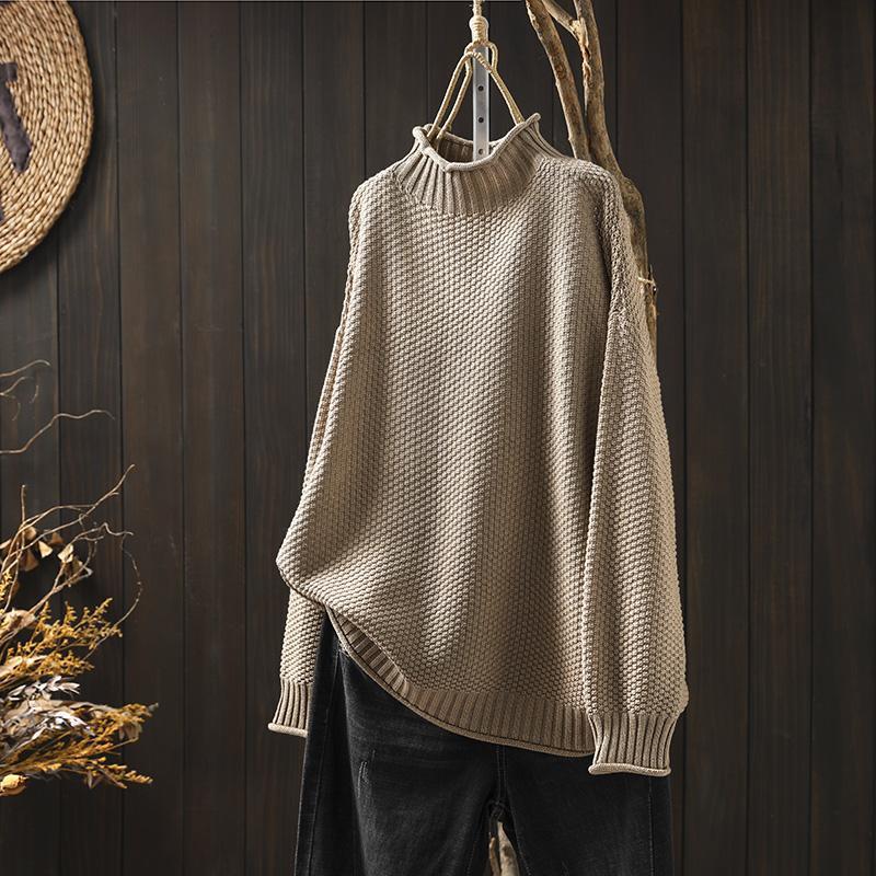 Jolene Classic Knitted Sweater for Effortless Cozy Style