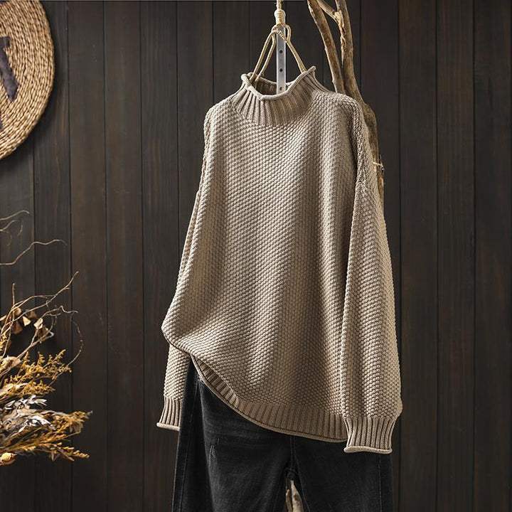 Jolene Classic Knitted Sweater for Effortless Cozy Style