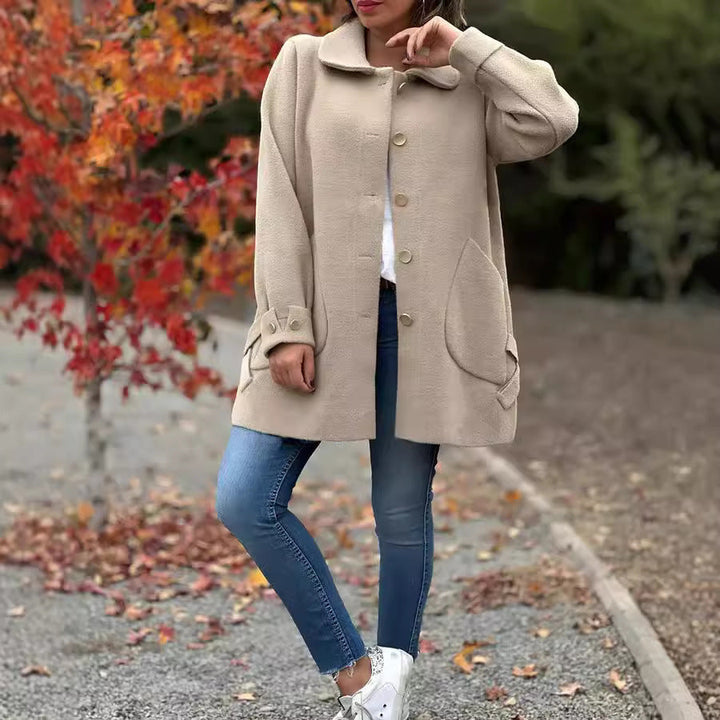 Moana Oversized Classic Button Coat