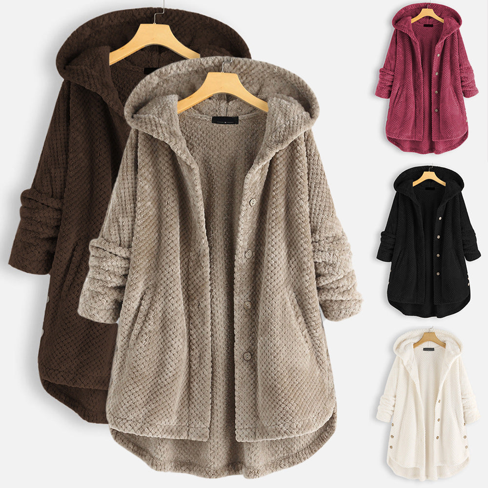 Cameron Elegant Fleece Coat for Winter Chic