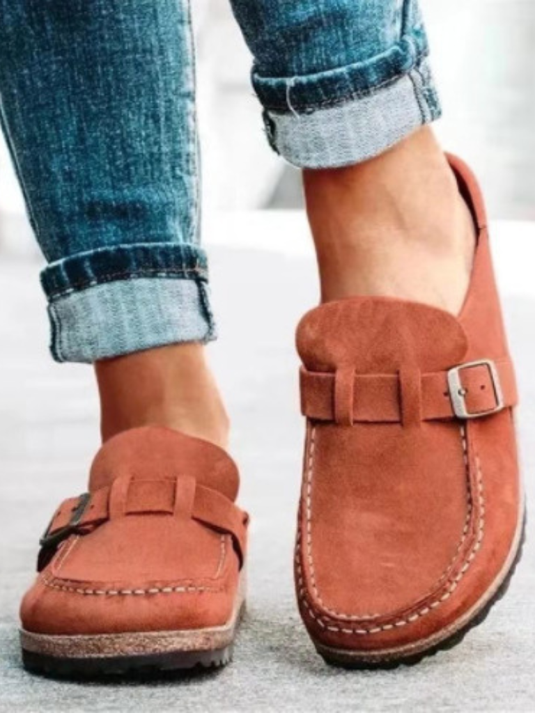 Amara Relaxed Buckle Loafers