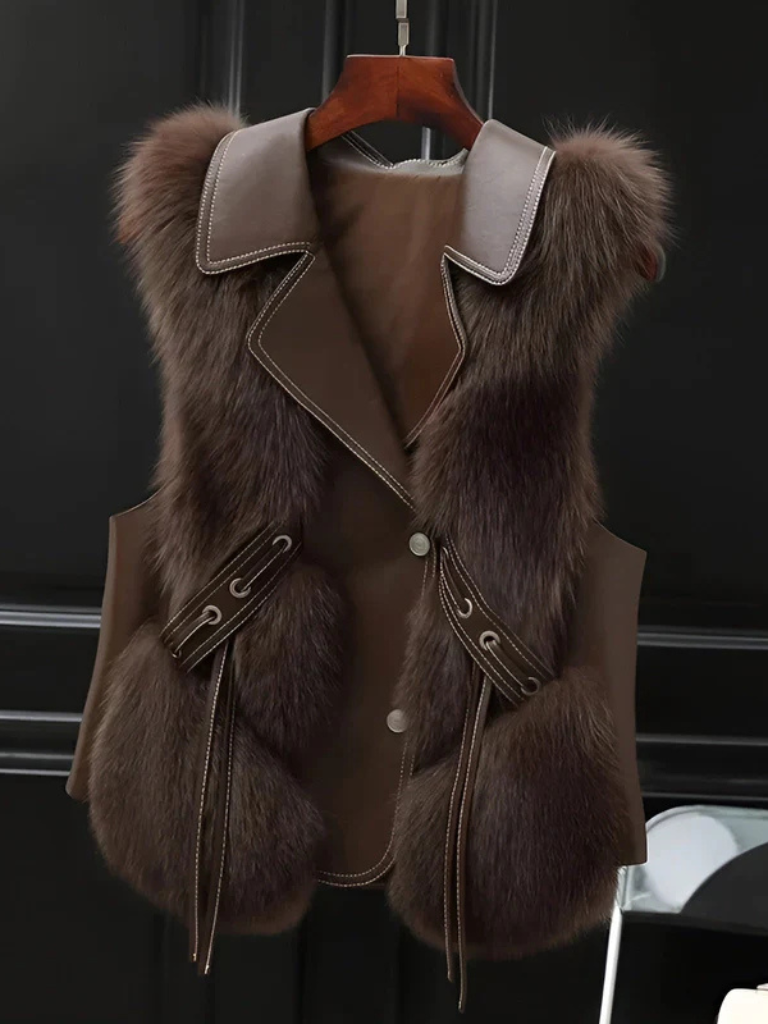Esther Luxe Faux Fur Vest