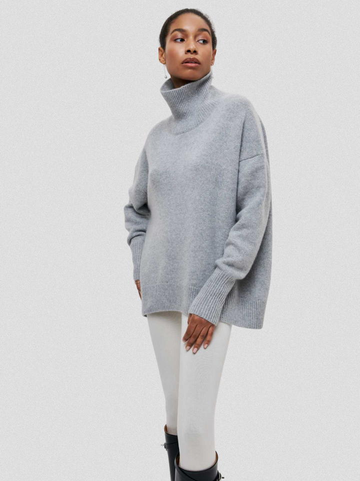 Carolyn Oversized High Neck Sweater