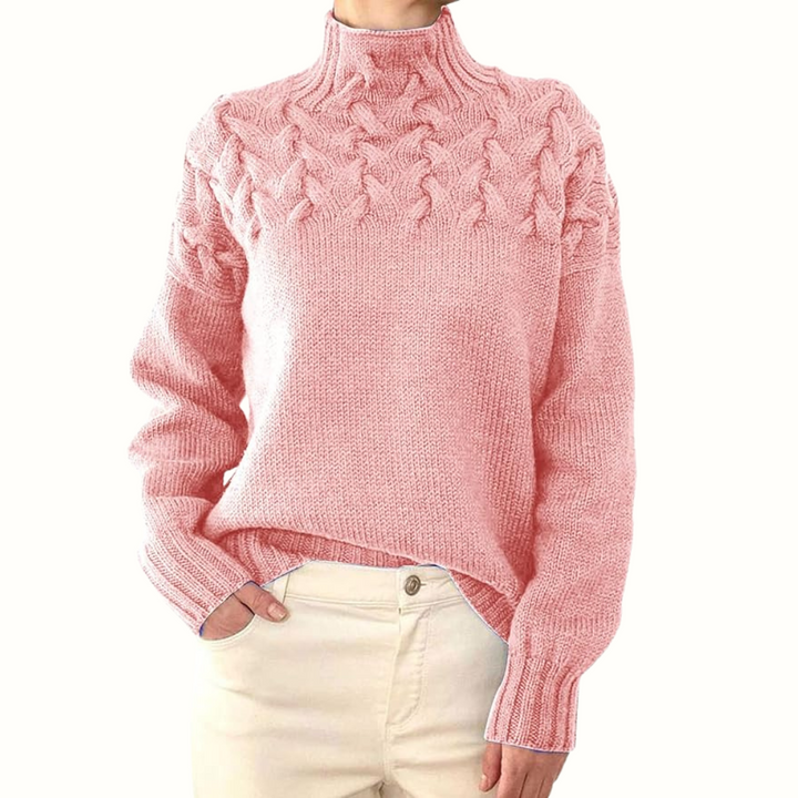 Elena Cozy Knit Turtleneck