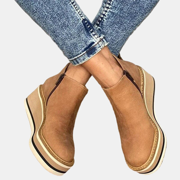 Brooklyn Chic Heeled Ankle Booties