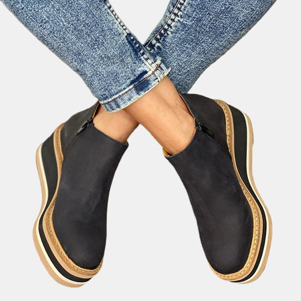 Brooklyn Chic Heeled Ankle Booties