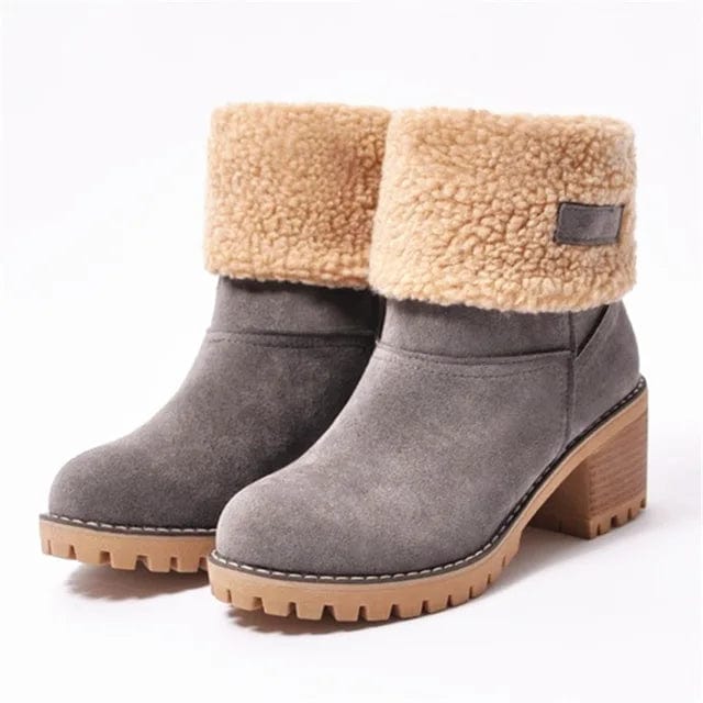 Wool Mid-Calf Boots