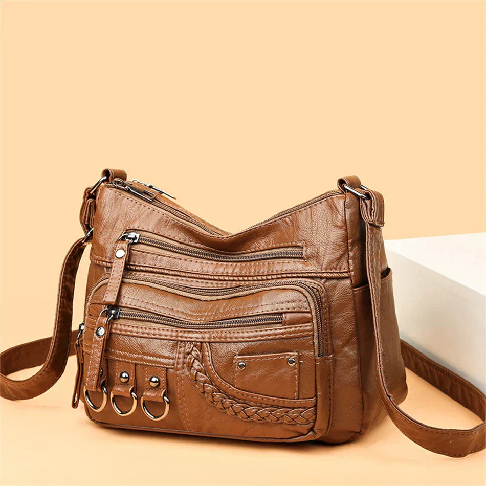Suzy Stylish Multi-Layer Crossbody Bag