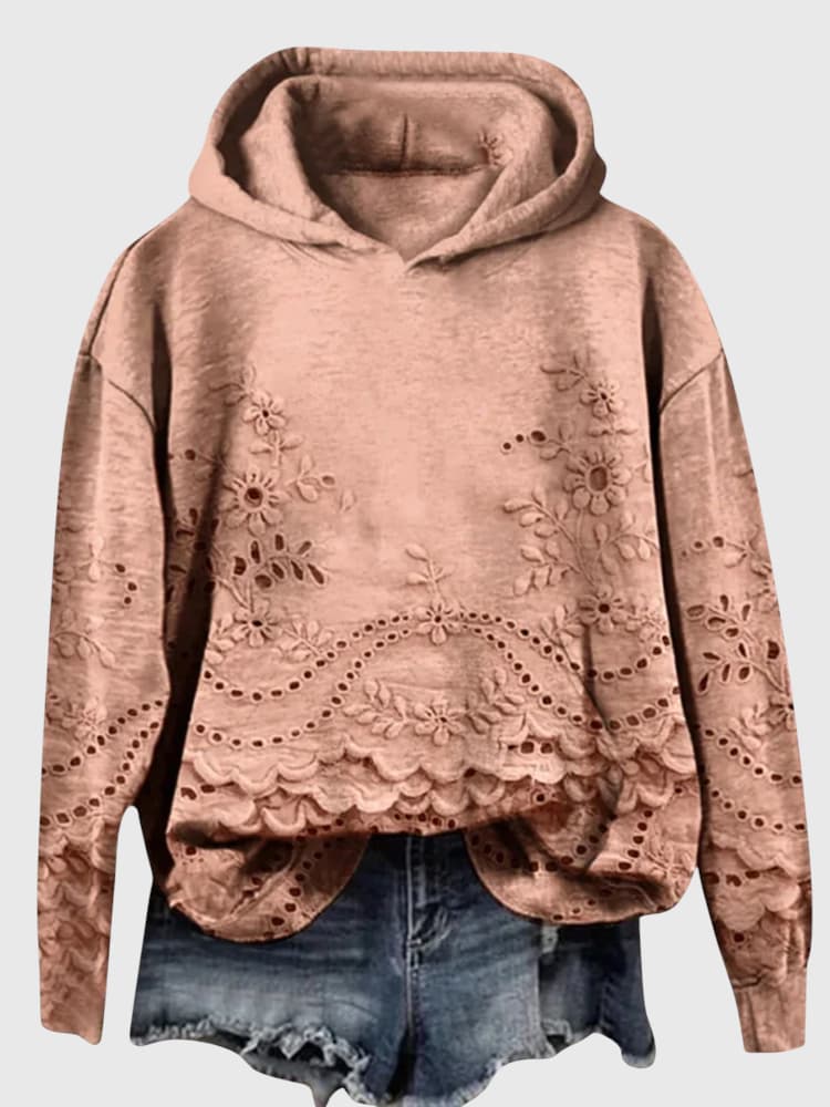 Lace-Detail Sweater by Sofie