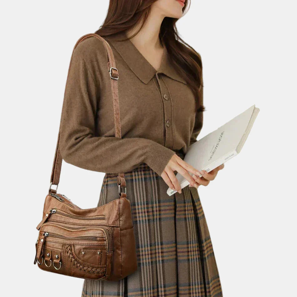 Suzy Stylish Multi-Layer Crossbody Bag