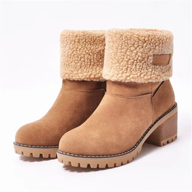 Wool Mid-Calf Boots