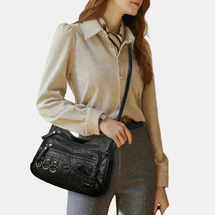 Suzy Stylish Multi-Layer Crossbody Bag