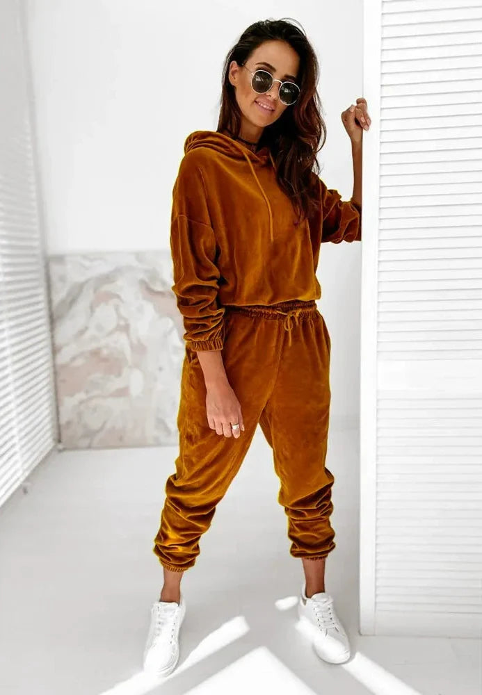 Madeline Velvet Comfort Loungewear Set