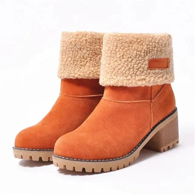 Wool Mid-Calf Boots