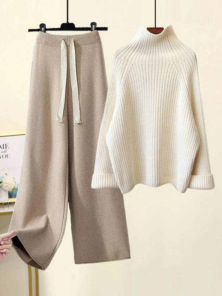 Cheryl Cozy Autumn-Winter Knitwear Set