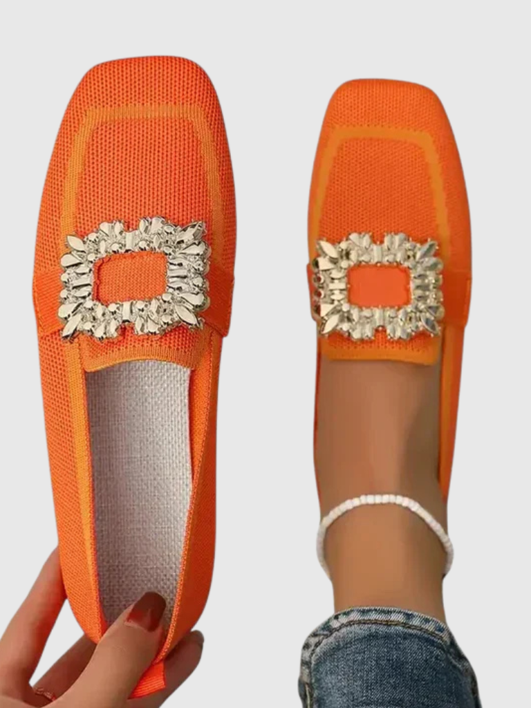 Isabelle Crystal-Embellished Loafers
