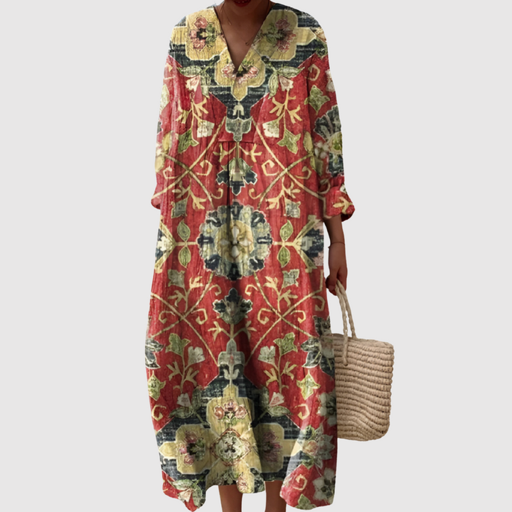 Aria Bohemian Tapestry Dress