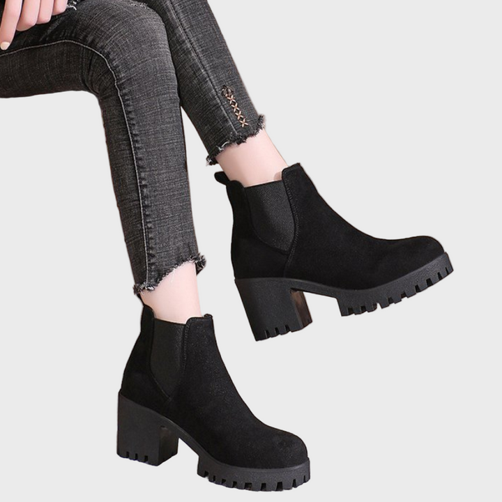 Marley Chunky Heel Ankle Boots