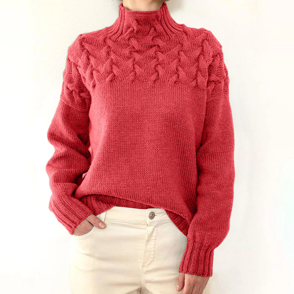 Elena Cozy Knit Turtleneck