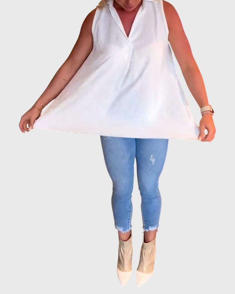 Nena Sleeveless Blouse