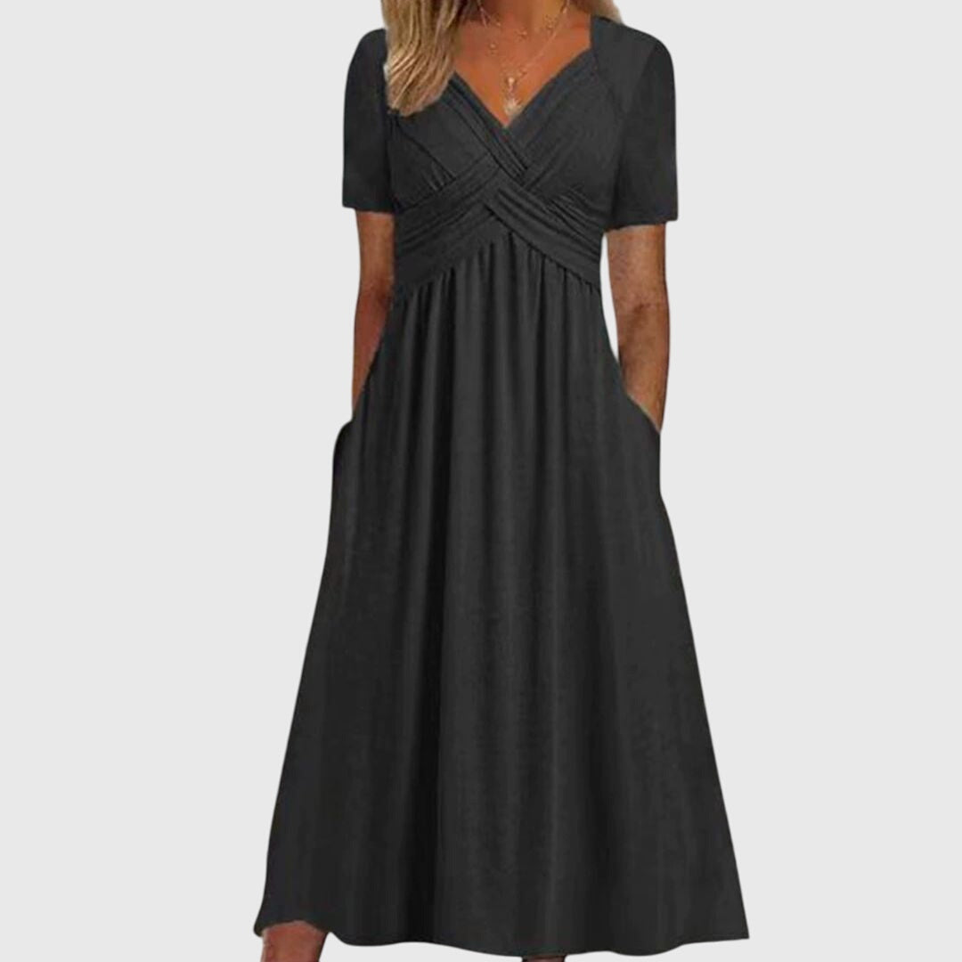 Amanda Elegant Flare Dress