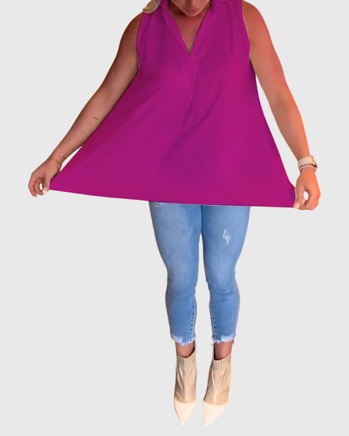 Nena Sleeveless Blouse