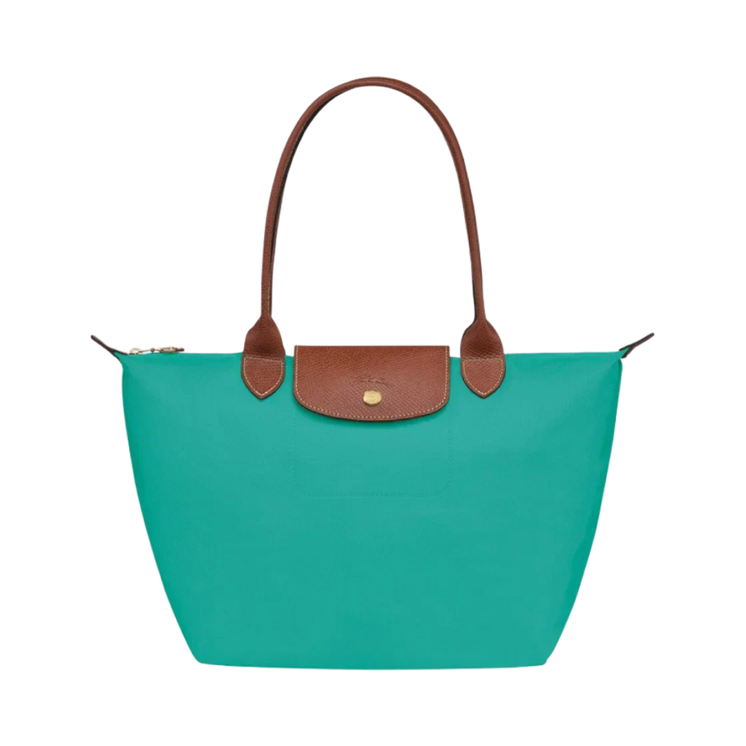 Longchamp Turquoise Large Le Pliage Tote