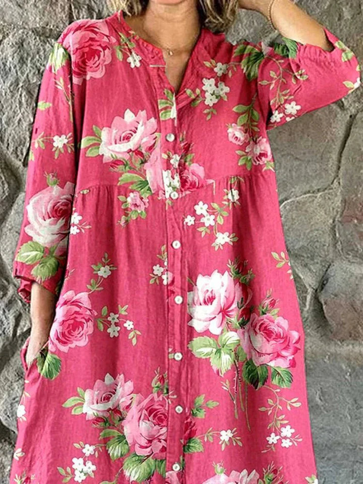 Maddie Floral Artistry Dress