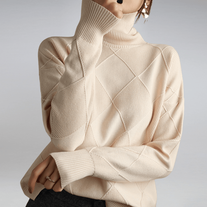Reyna Classic Turtleneck Sweater for Effortless Everyday Style