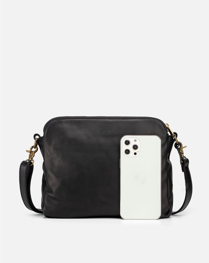 Jennie Chic Triple-Layer Crossbody Bag