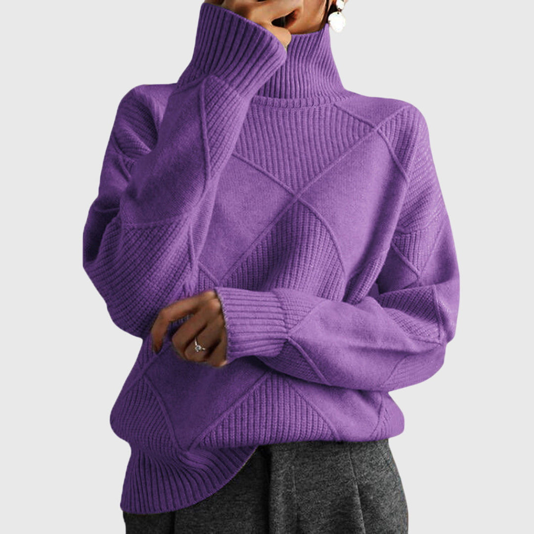 Angela Cozy Turtleneck Knit