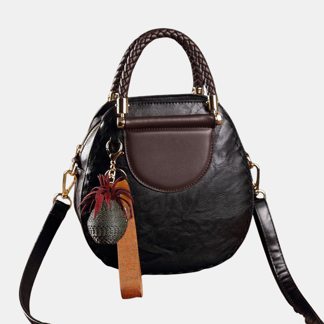 Peyton Sleek Leather Crossbody Bag