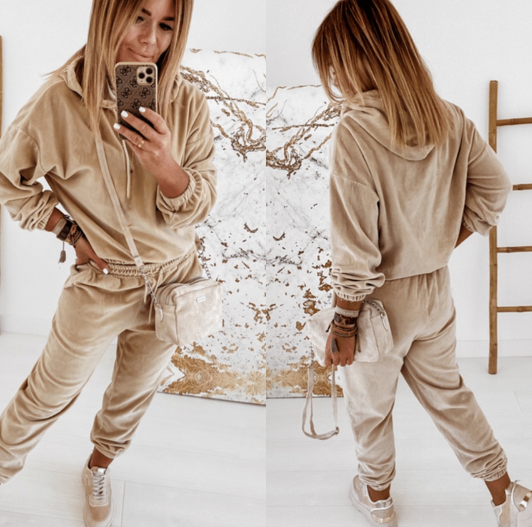 Madeline Velvet Comfort Loungewear Set