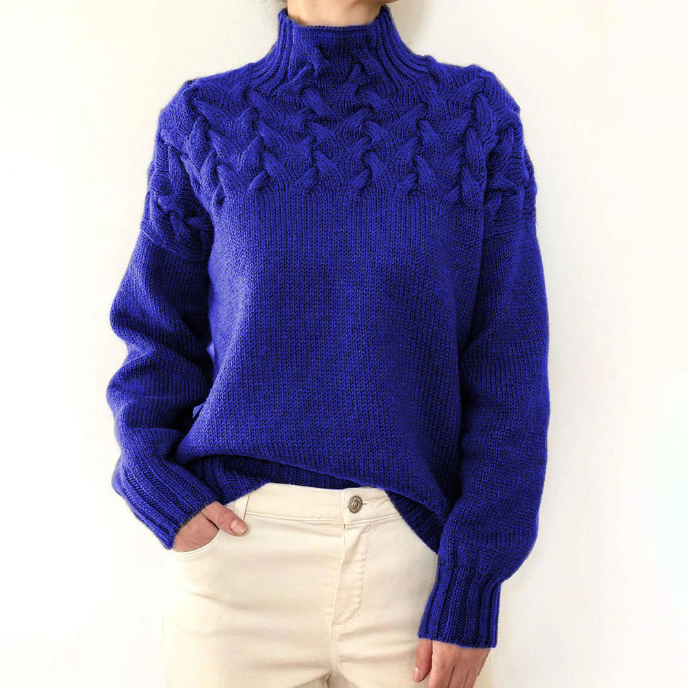 Elena Cozy Knit Turtleneck