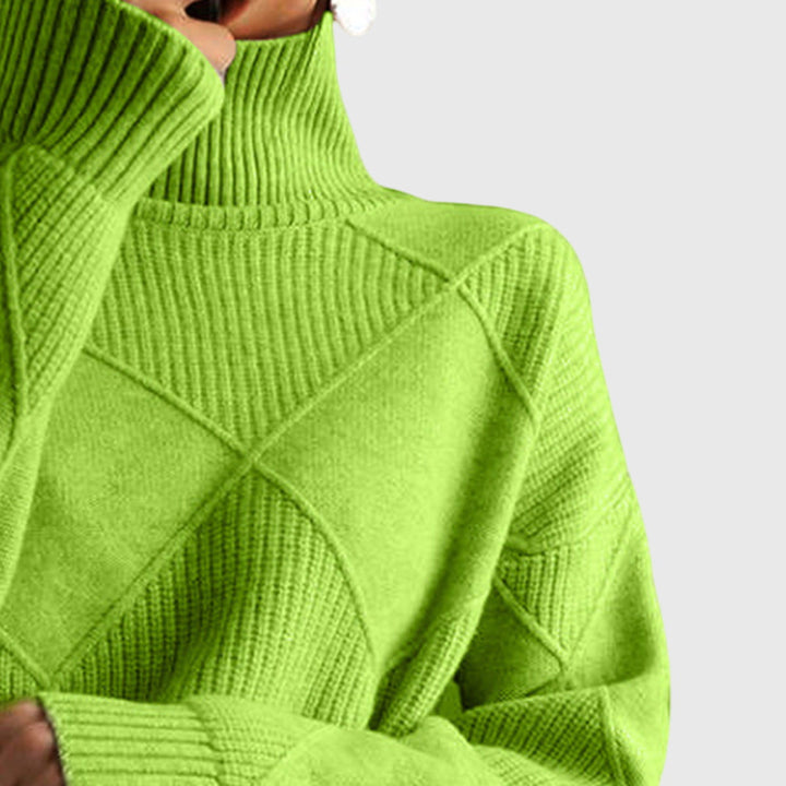 Angela Cozy Turtleneck Knit
