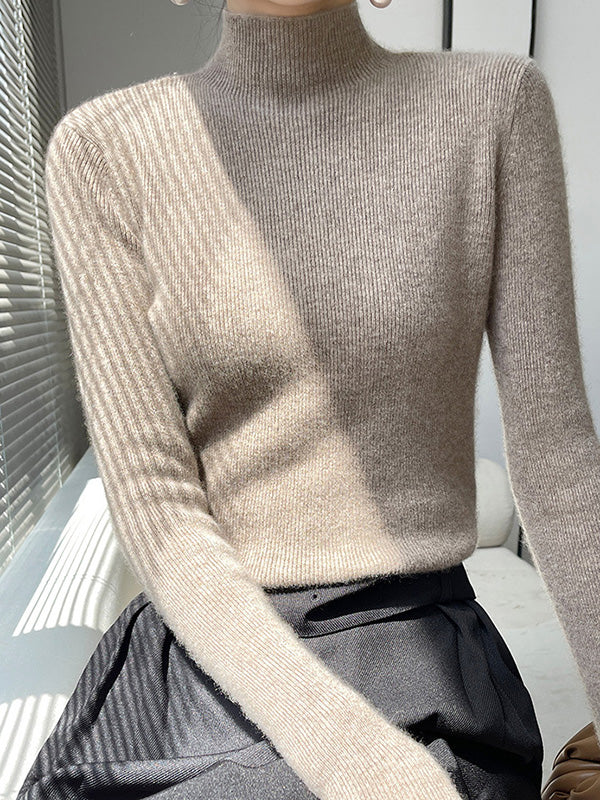 Adriana Soft-Knit Turtleneck Sweater