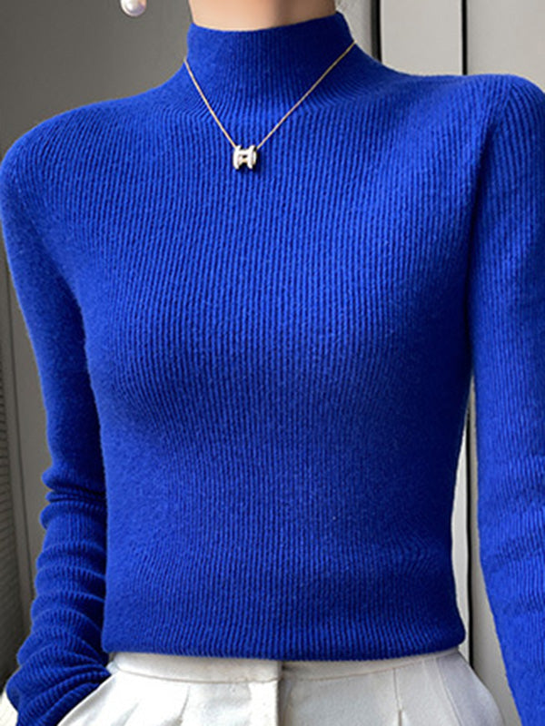 Adriana Soft-Knit Turtleneck Sweater
