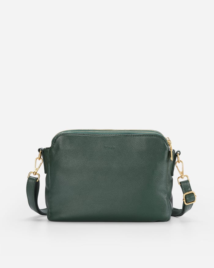 Jennie Chic Triple-Layer Crossbody Bag