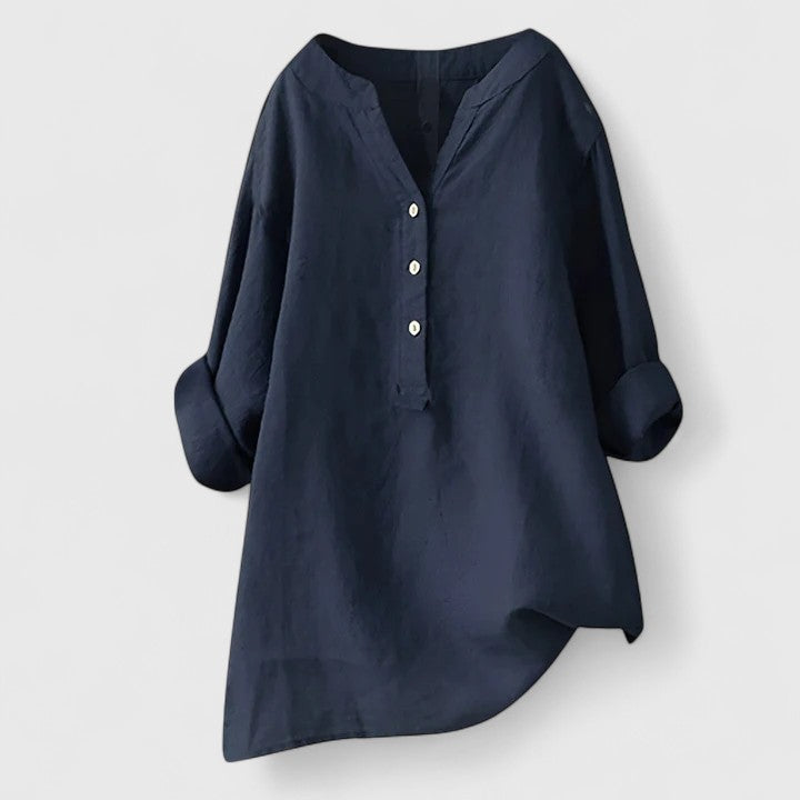 Larienne Chic Button-Up Blouse