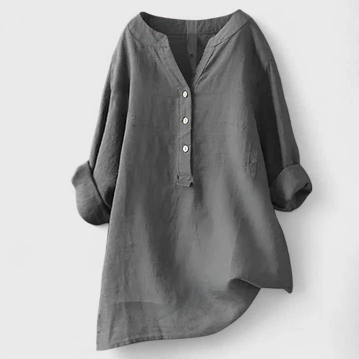 Larienne Chic Button-Up Blouse