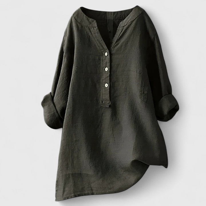 Larienne Chic Button-Up Blouse
