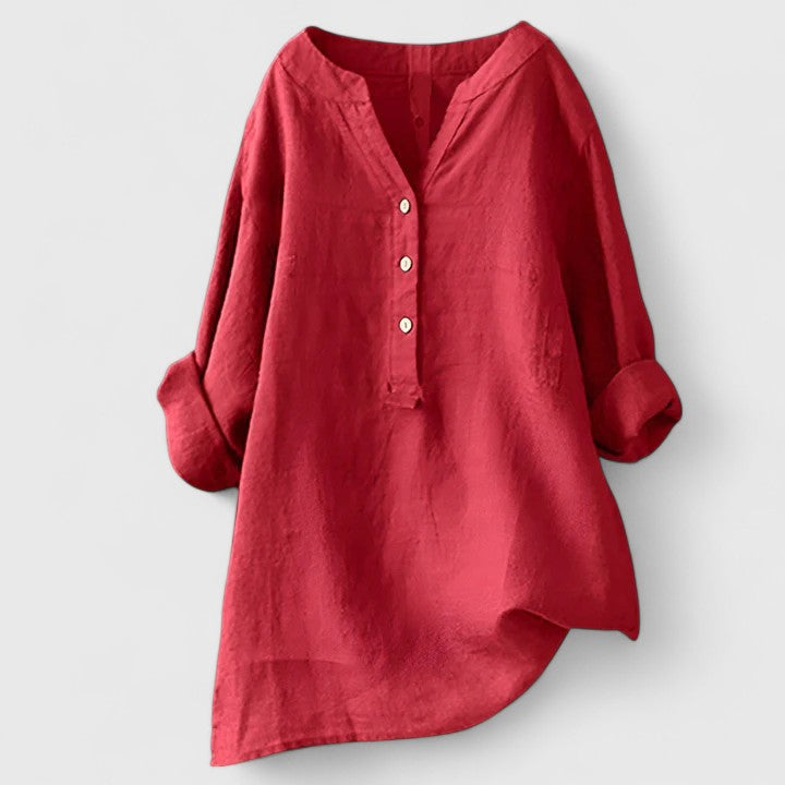 Larienne Chic Button-Up Blouse