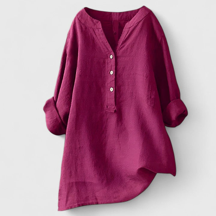 Larienne Chic Button-Up Blouse